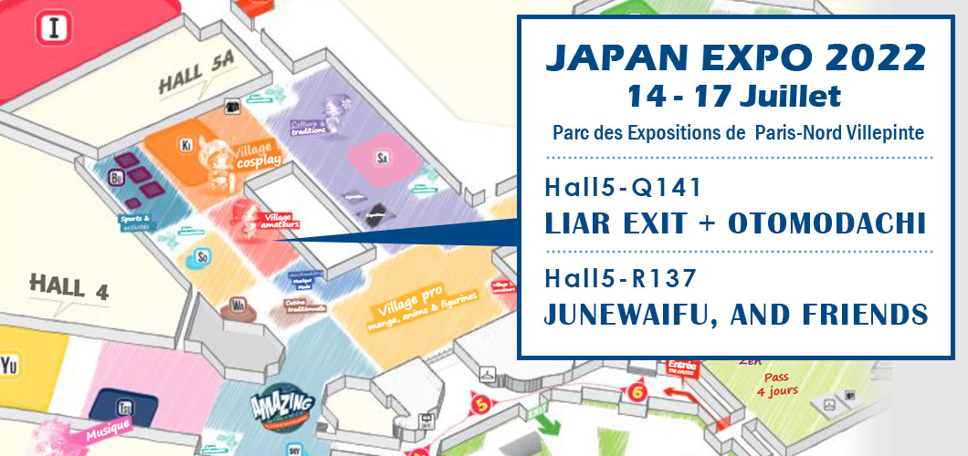 Japan Expo map